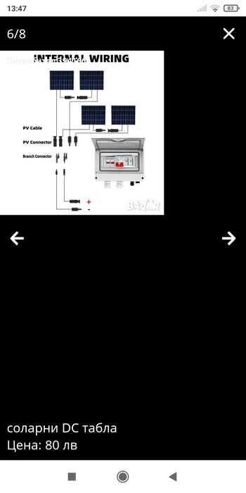 Соларно DC табло за инвертори 1MPPT,2MPP,3MPPT