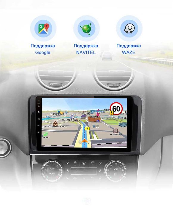 Мултимедия Двоен дин за Audi А6  навигация за Ауди A6 плеър с Android