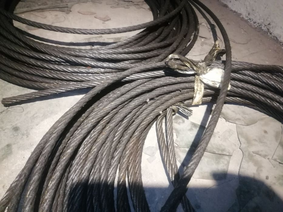 Б/у лифтовые тросы