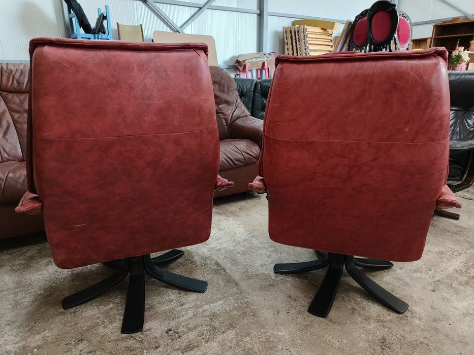 4008 Relax кресло от естествена кожа