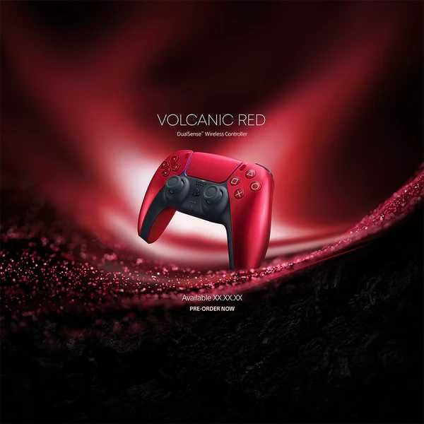 Sony DualSense - Volcanic Red ,Kонтролер Лимитиран ,Нов 2г.Гаранция