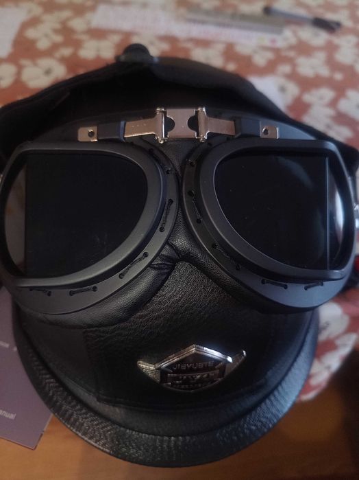 Ретро каска за мотор  атв тротинетка и др.тип канче