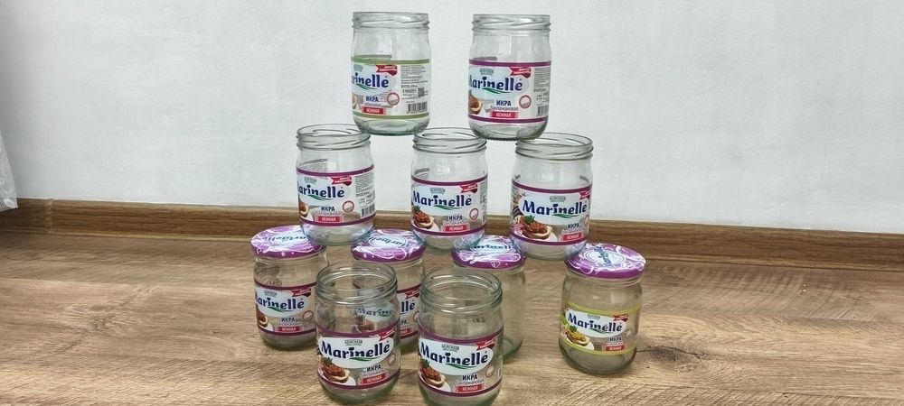 Продаются банки 0,5 литра с резьбой