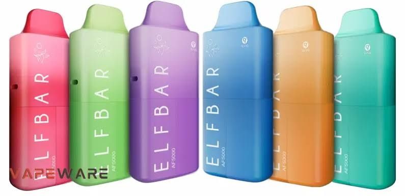 Pachet 10 Bucati Vape 5000 Puffs Fiecare ElfBar Reincarcabil
