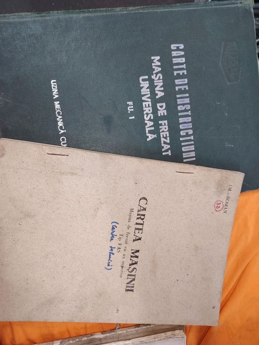 Carte tehnica strung freză mașină de găurit