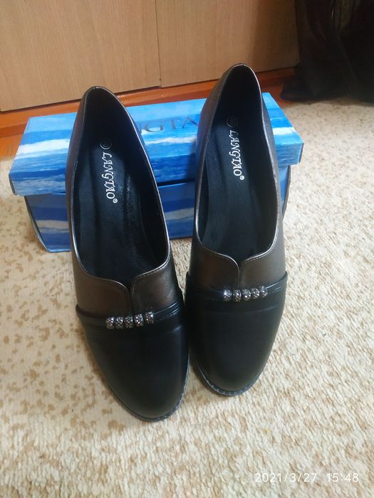 Туфли без каблука