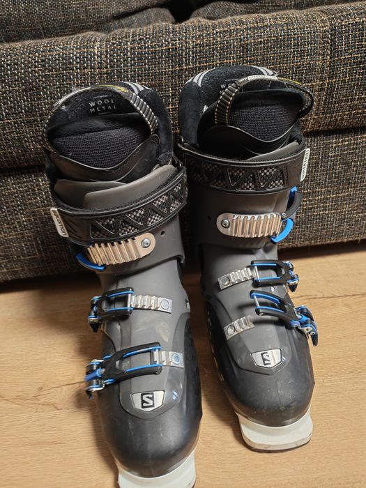 Clapari ski Salomon QST Access HS, mărimea 27 – stare foarte bună