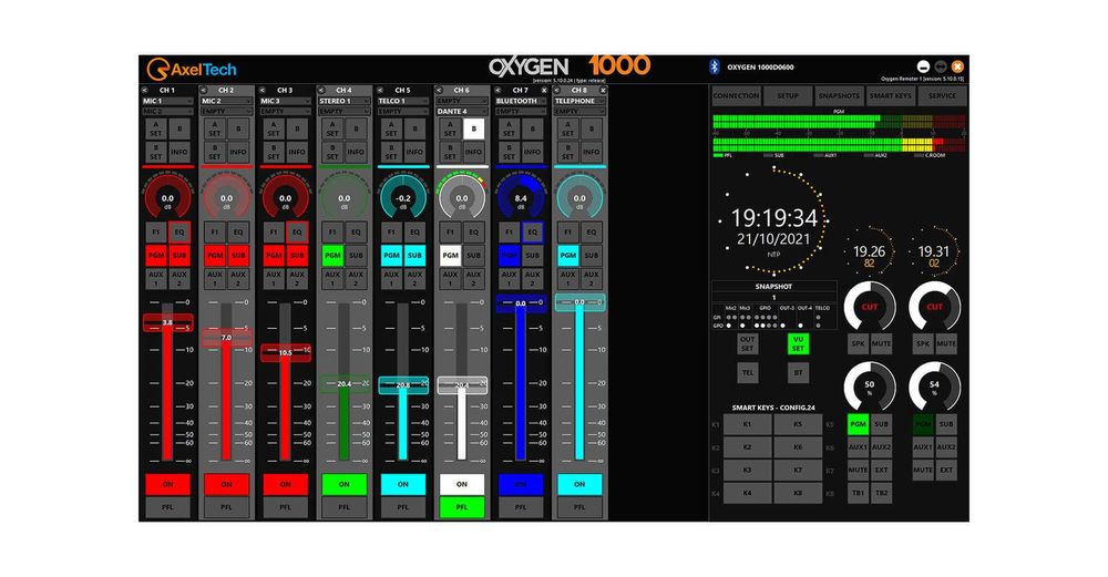 Радийный пульт axel technology oxygen 1000