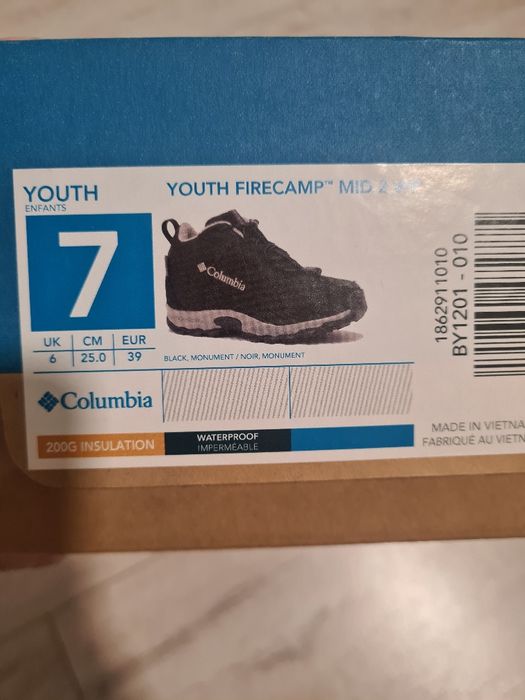 Ботинки Columbia