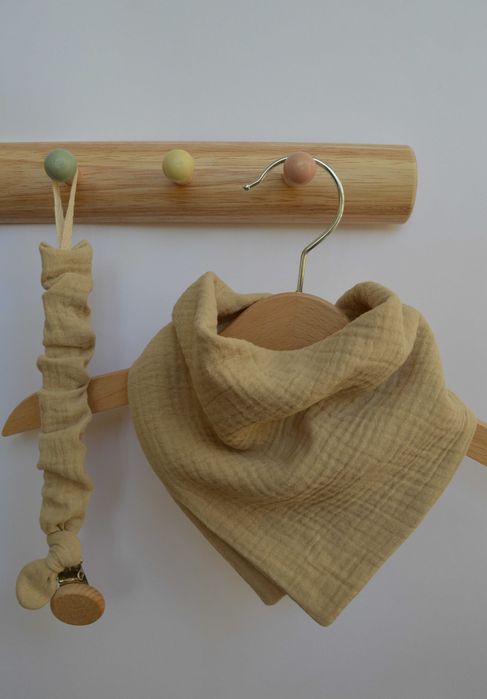 бандана, лигавни bandana bib текстилен клипс/ щипка за биберон