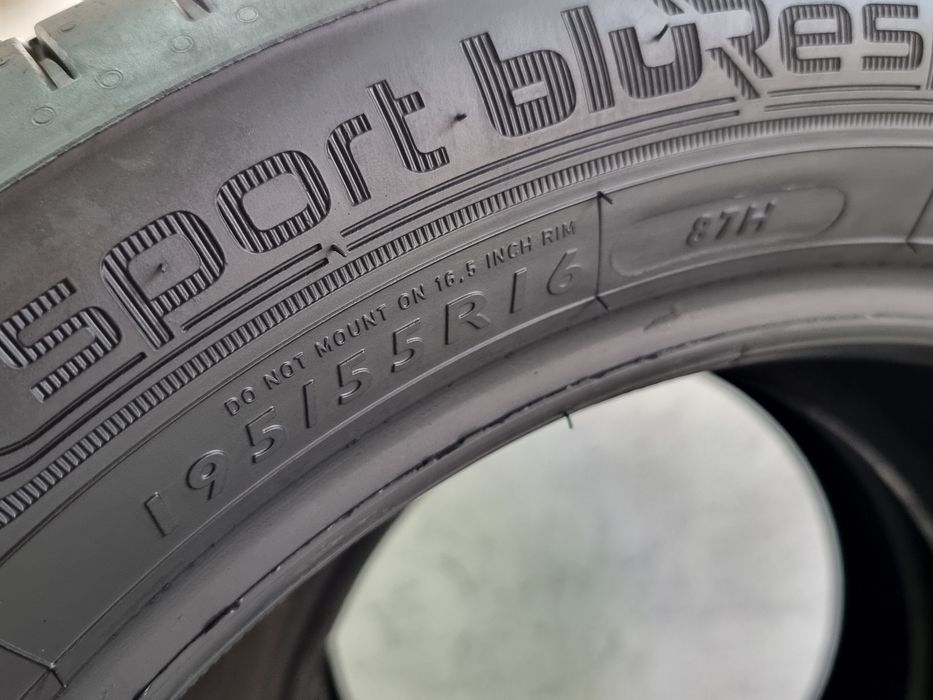 "Dot 25" 195/55/16 Dunlop 4Броя: 170€ 7мм