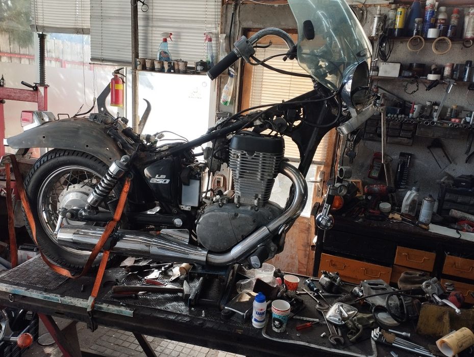 Ремонт на мотоциклети мотопеди,атв.