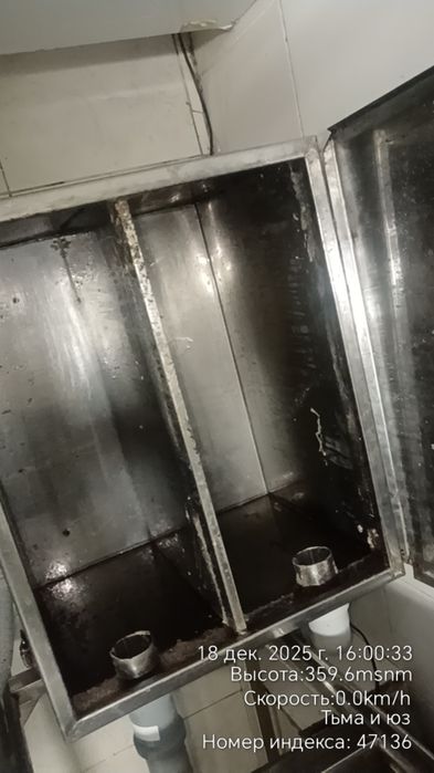 Чистка жироуловителя