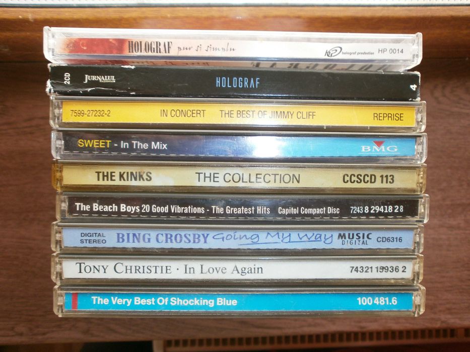 cd uri anii 60, 70, 80, 90, originale/noi