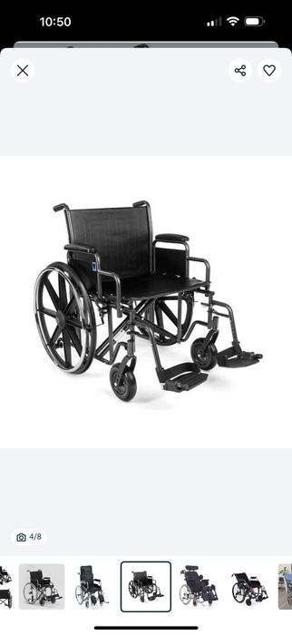 Коляска инвалидная новая