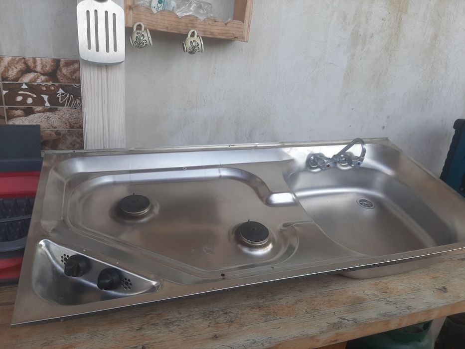 Chiuveta  cu aragaz camper rulota