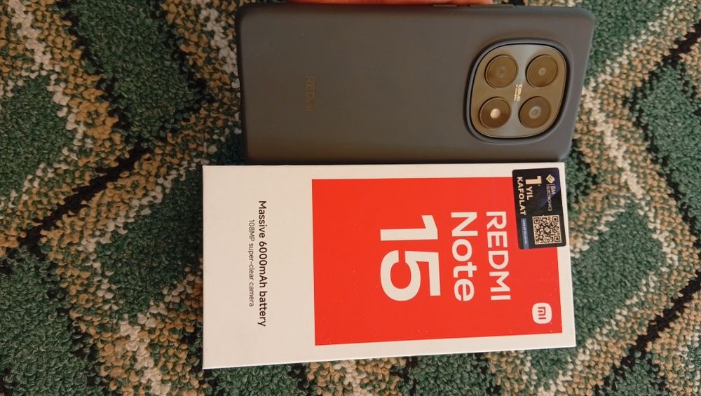 Redmi not 15 yangi