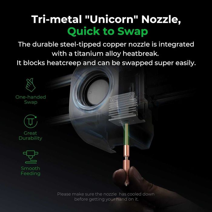 3D printer Creality K1C 22x22x25 sm (1 yil Кafolat, Bepul o‘qitish)