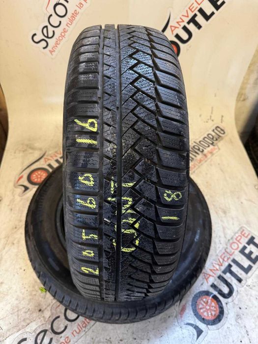 Super anvelope Iarna 2X 205/60 R16 Continental 2018