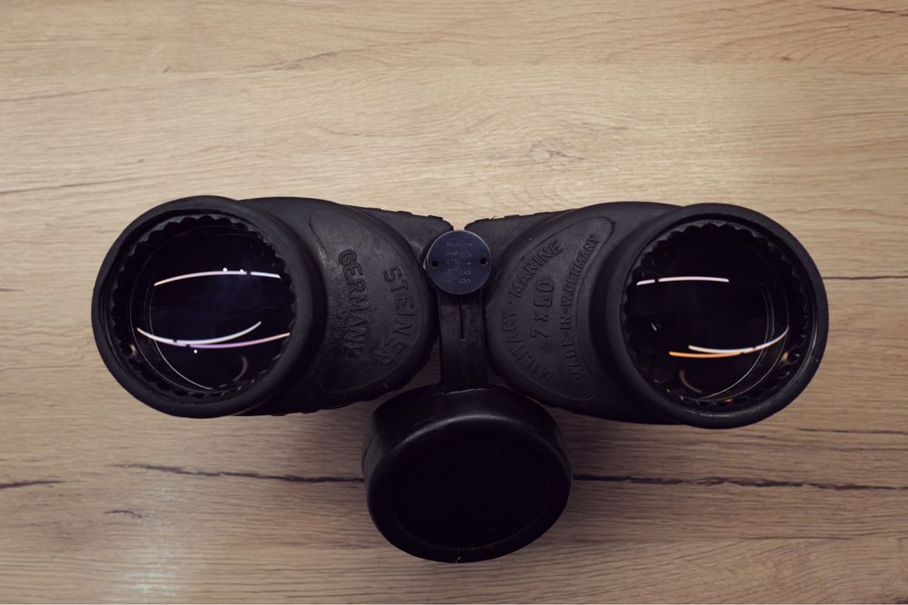 Binoclu Steiner Military Marine 7x50 vintage Germany superb militar