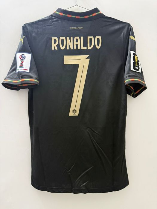 Tricou Fotbal Portugalia Varianta Away Ronaldo - Player Version Mondial 2026