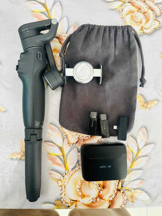 DJI Osmo 6  Green Lion Mikrofon Strlabzatir  Mikrafon  Strlabizatir