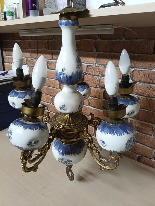 Candelabre vechi din bronz