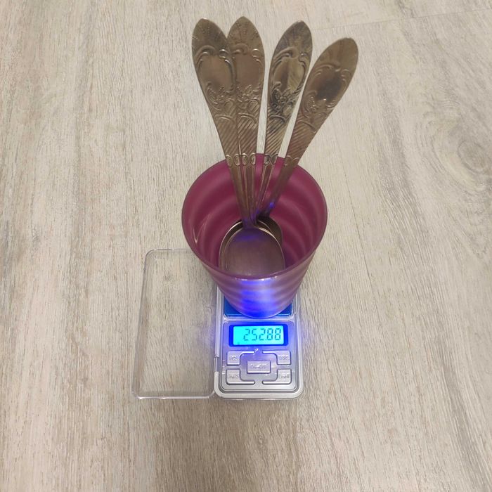 Ложки серебро, проба 875