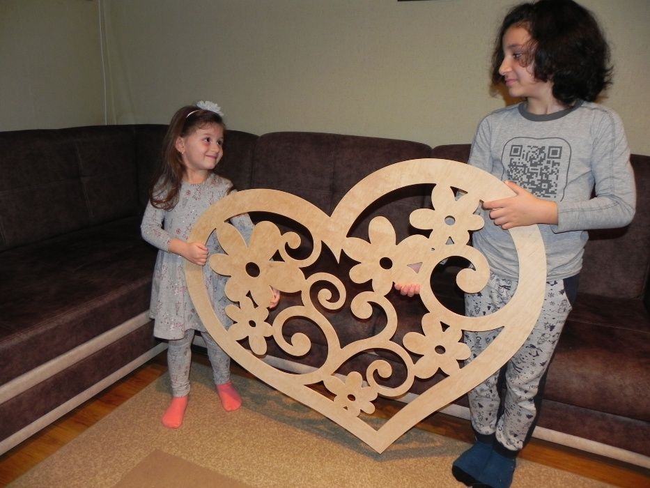 Сърца Големи - за парти, за украса, за снимки