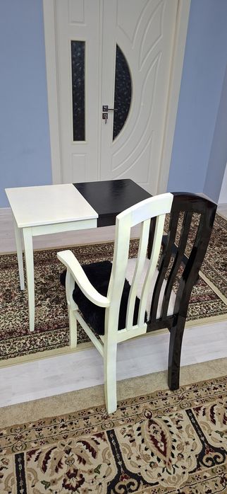 Стол и стул. Ручная работа.