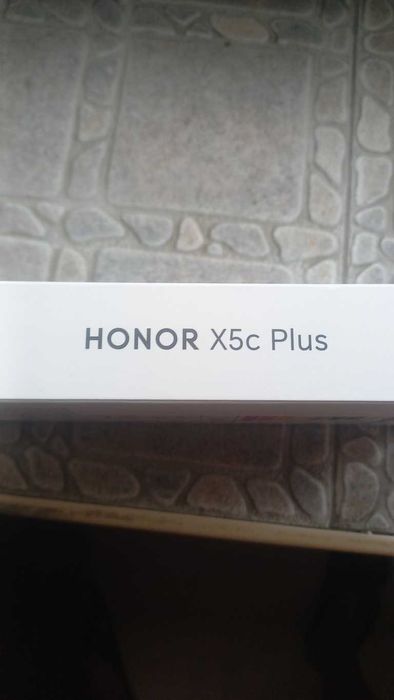 Чисто нов HONOR X5c Plus 64GB / 4GB RAM, Midnight Black - Запечатан, Гаранция 24 мес. към А1
