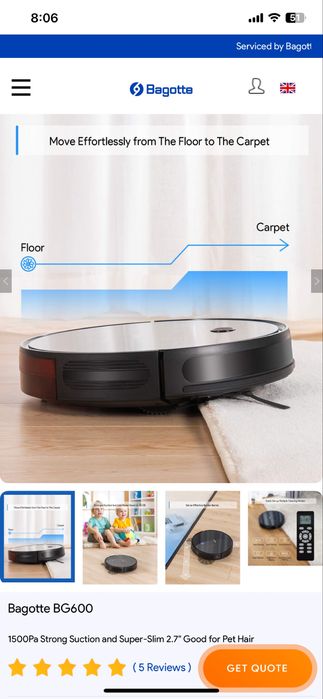 Продается робот пылесос. Robot pilesos sotiladi