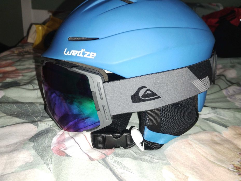 Каска и очила за ски и сноуборд