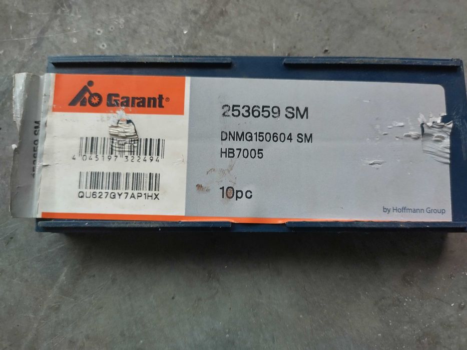 Set placute de carbura/ widia, prelucrat metal -strung sau freza CNC