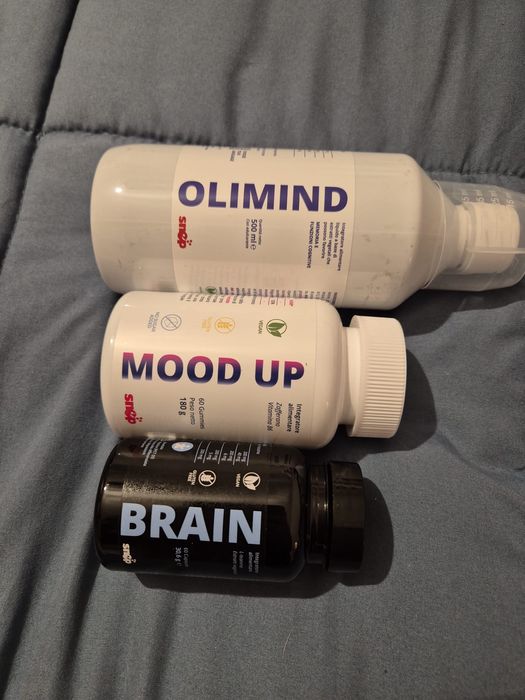 Set pentru concentrare și energie mentală – Olomid +Mood Up + Brain