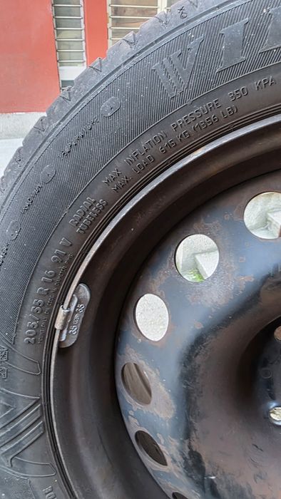 2 anvelope vara Viking 205/55 R16 + 2 jante R16 4 x 108