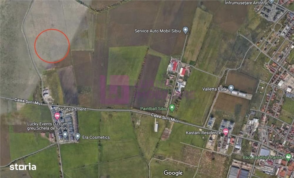 Teren intravilan in Sibiu | Calea Surii Mici | 12.400 mp |