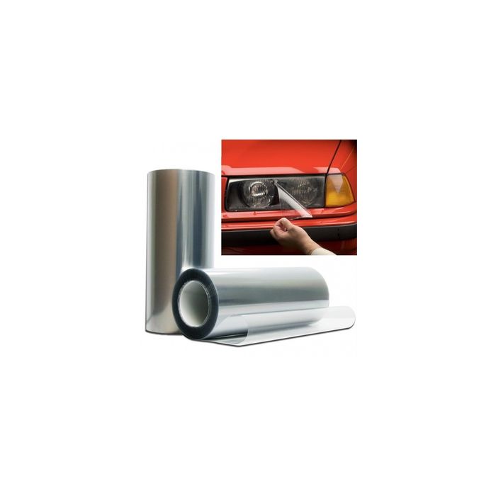 Folie transparenta protectie faruri stopuri - la rola de 0.61mx10mx