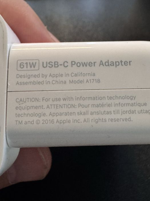 Apple 61W USB-C Power Adapter