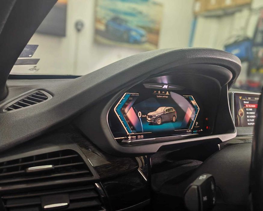 Дигитално табло километраж BMW F01 F07 F10 F12 F15 F25 F30 X3 X4 X5 X6