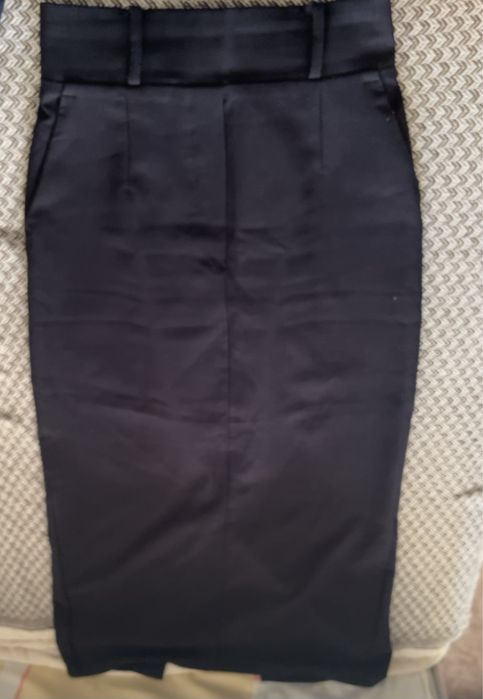 Юбка тёмно синяя