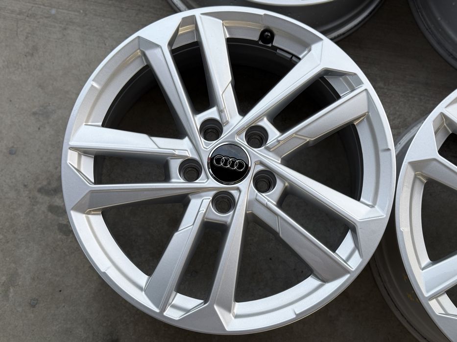 4бр. ПОЧТИ НОВИ 17” ОРИГИНАЛНИ Джанти 5х112 за -AUDI/VW/SEAT/SKODA/VAG- 6,5Jx17H2, ET43