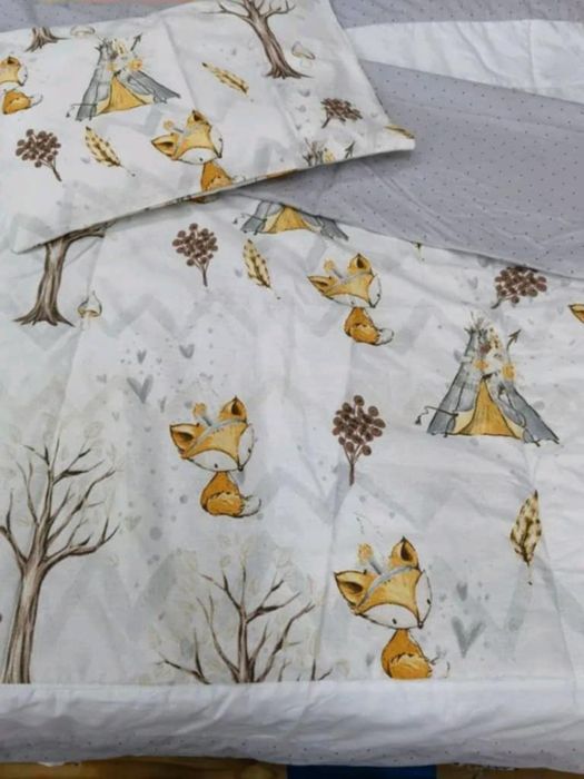 Комплект за количка 4 части летен с подложка непромокаема