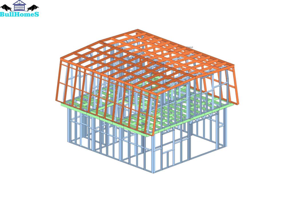 Къща,Бунгало,Преместваема къща,Сглобяеми къщи,Модулни,Жилищни-70м²