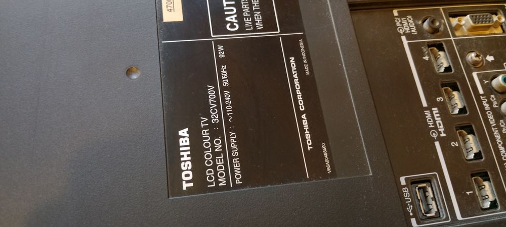Телевизор 32" Toshiba Full HD (4 HDMI, VGA)