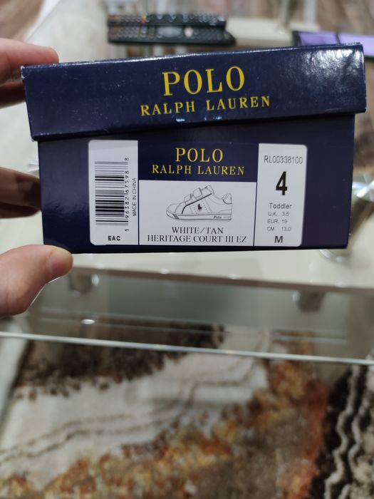 Оригинални детски маратонки  Polo Ralph Lauren