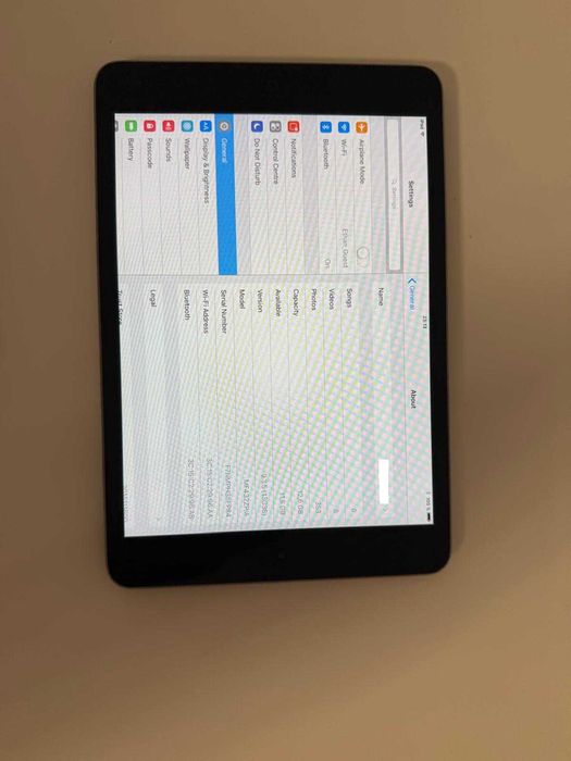Ipad Mini WI-FI 16GB Space Gray A1432