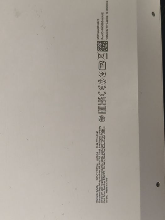 Laptop rtx 3060 i7 12700h victus 16"