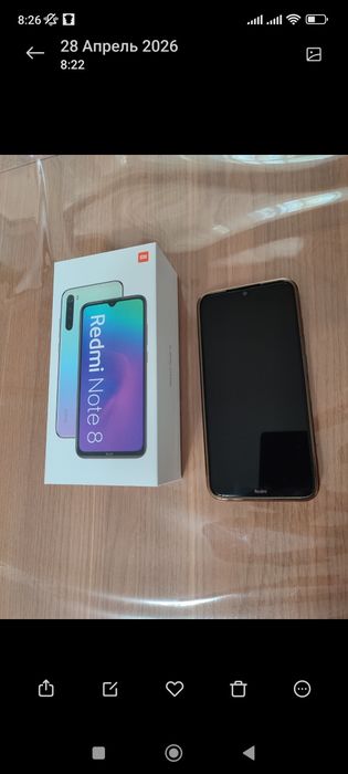 Продам redmi note 8 отличном состоянии