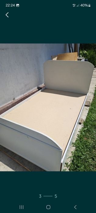 Кровать 1,5 с матрасом